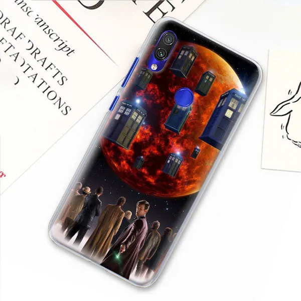 03 Doctor Who Case for Xiaomi Mi A3 A1 A2 8 Lite 9T CC9E Play Redmi K20 Pro 7A Note 7 7S Hard Clear Cover Capa - Цвет: 03