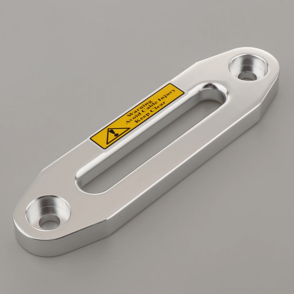 Winch Rope Cable Lead Guide Aluminum Roller Fairlead 4500 LBs