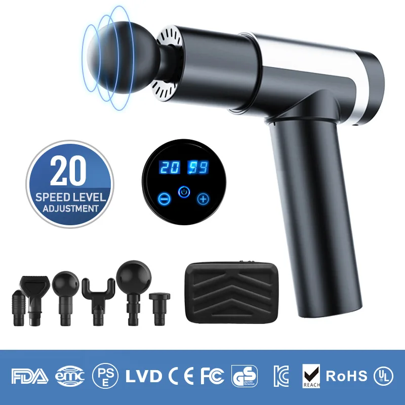 

Muscle Massager Massage muscle relaxer deep vibration fascial gun