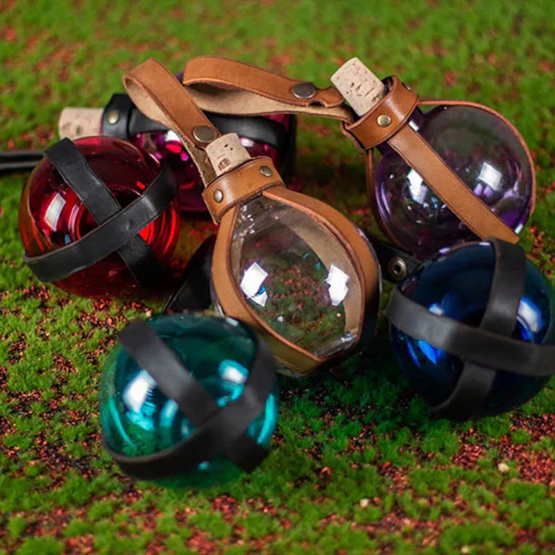 Cosplay&ware Medieval Round Bottle With A Leather Holder Steampunk Belt Accessory For Larp Costume Cosplay -Zentai shop online H67daea750d6d440eba07070dbbae8c4f4.jpg