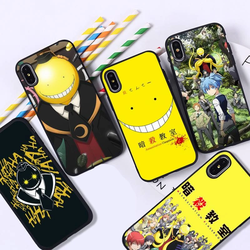 Yndfcnb Assassination Classroom Phone Case For Iphone 11 12 Pro Xs Max 8 7 6 6s Plus X 5s Se Xr Cover Phone Case Covers Aliexpress