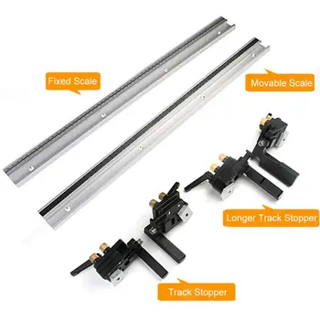 

45Type T Track with Scale T-tracks Slot Miter Track DIY Table Saw Workbench Tool