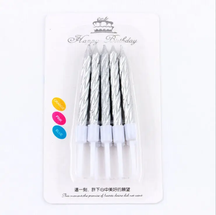 Свечи для свадебного торта, безопасное пламя, украшение десерта, разноцветная свеча, принадлежности для дня рождения