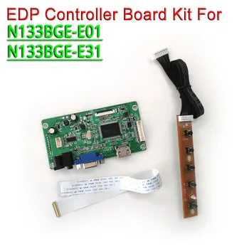 

For N133BGE-E01 N133BGE-E31 1366*768 EDP 30Pins WLED laptop LCD screen HDMI VGA monitor controller drive board 13.3" DIY kit