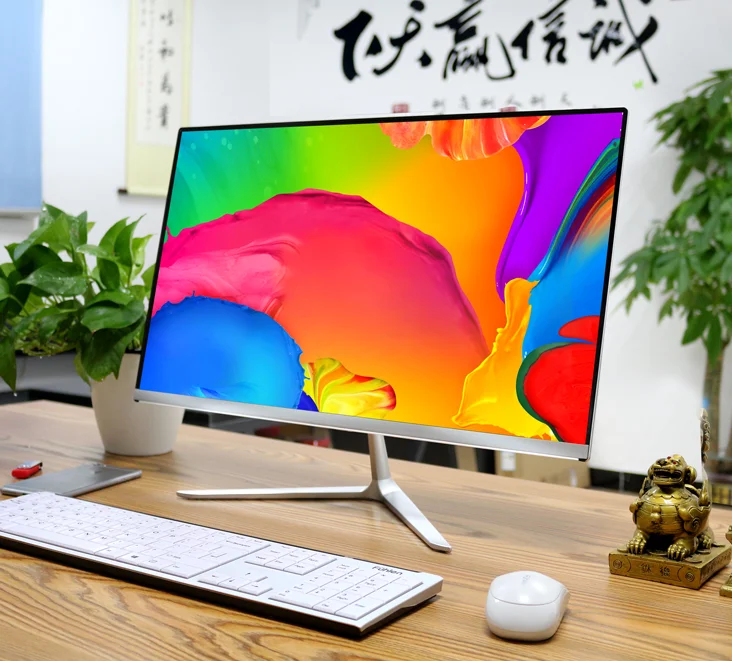 AIO wifi настольный компьютер ПК с процессором i7 ram 16GB SSD 256GB и 27 ''дюйм fhd ЖК монитор