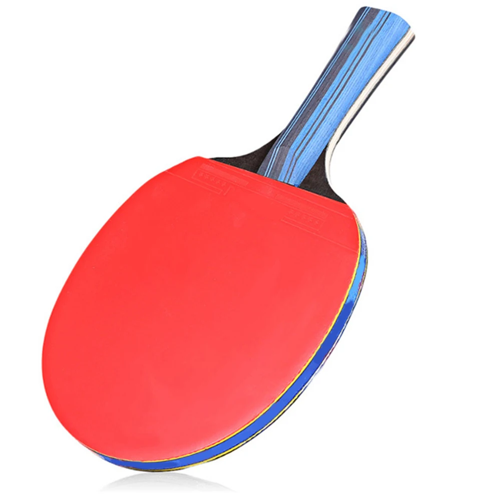 С 3 шариками тренировочный резиновый летучая мышь длинная короткая ручка Спортивный Легкий понг весло Настольный теннис ракетка набор