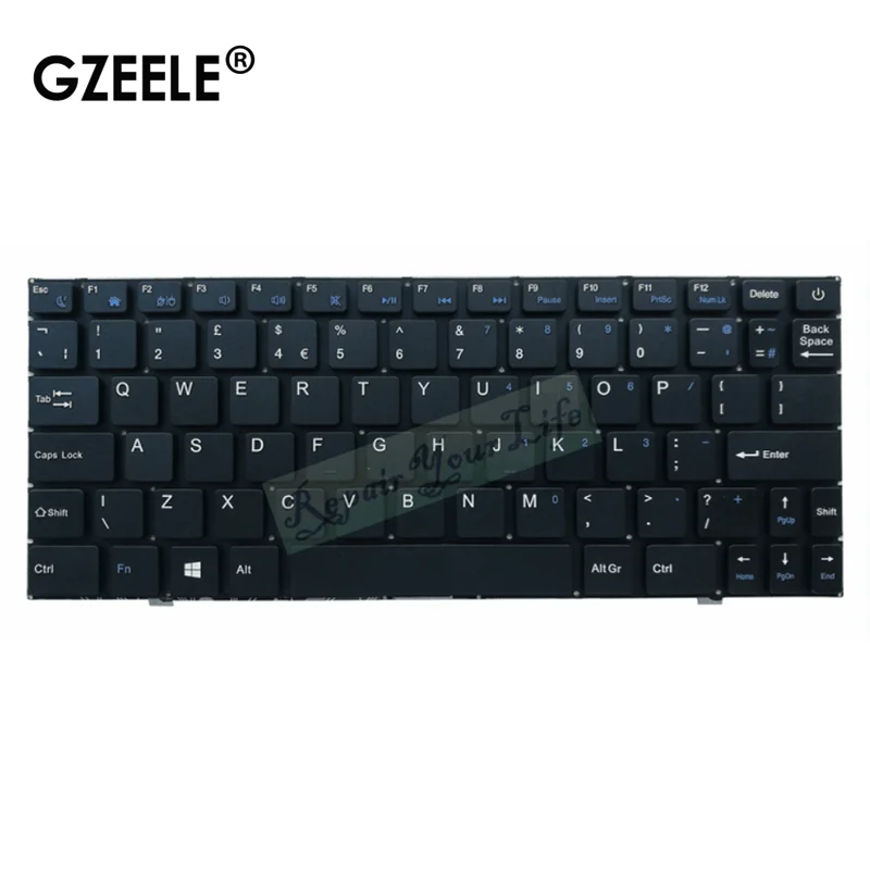 Клавиатура для ноутбука GZEELE US/RU для Prestigio для Smartbook 116A 116A01 116A02 116A03 PSB116A PSB116A01BFW - Цвет: US