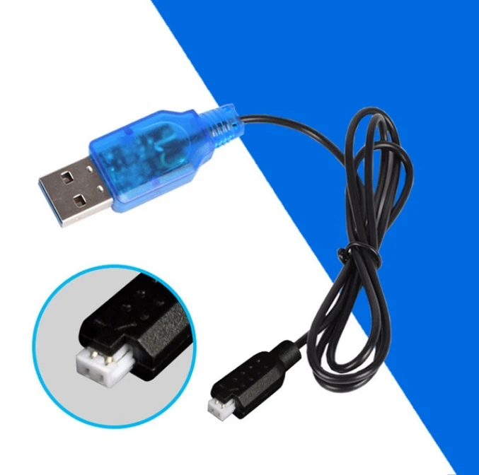 3,7 в зарядное утсройство батарея интеллект USB Дрон электрический RC игрушки самолет модель R/C Вертолет музыкальная история машина зарядное устройство часть - Цвет: 1.25 Male