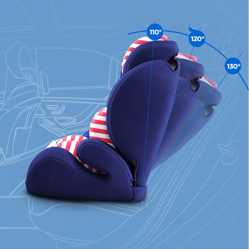 Baby Baby Car Seat Child Safety Seat ISOFIX Hard Interface 9 Months -12 Years