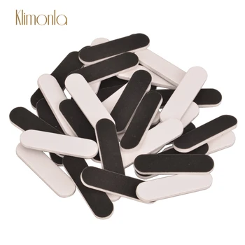

500Pcs/Pack Nail Files 180/240 Grit ongle Buffing Block Sanding Board Mini Strip White Black File Tip Manicure File Supplier
