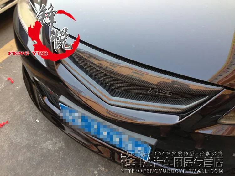Подходит для MAZDA 6 2003- 6AE углеродного волокна решетка для гоночного автомобиля Решетки Решетка