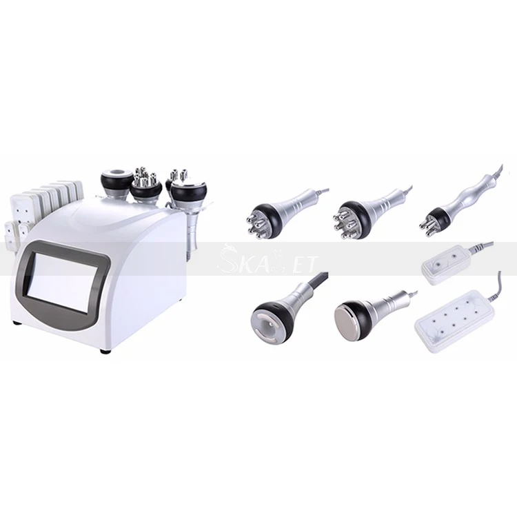 

Most Popular Fat Reduction Slimming 6 In 1 40k Cavitation Rf Vacuum Body Machine with 8 Pads