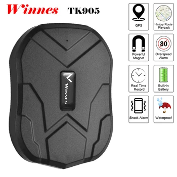

GPS Tracker Car Long Standby GPS Locator TK905 Auto GPS Tracker Magnet Realtime Tracker Voice Monitor Waterproof Free Web APP