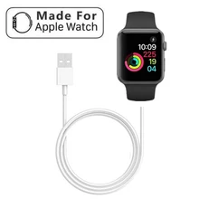 Беспроводной Зарядное устройство кабель для наручных часов iWatch серии 1/2/3/4 USB Магнитный наручных часов iWatch зарядный кабель 3,3 футов/1 метр для наручных часов Apple Watch, Зарядное устройство