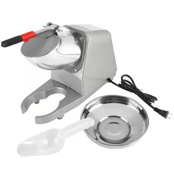 

Ice Shaver Ice Crusher Commercial Household Manual Electric Ice Crusher Shaver Machine Snow Cone Maker