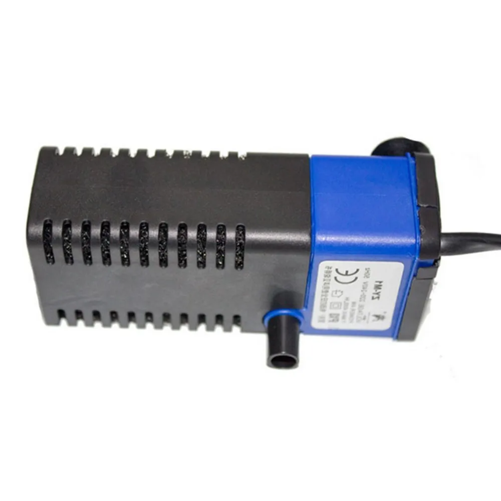 Mini Multi-function 3 in 1 Aquarium Internal Oxygenation Increaser Filter 4W Fish Tank Submersible Pump Spray Water Purifier