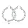 Luxurious Trendy Hoop Earrings for Women Earrings For Gold Ring Farrings Female Hot Style Jewelry Wedding Accessories Gift 5
