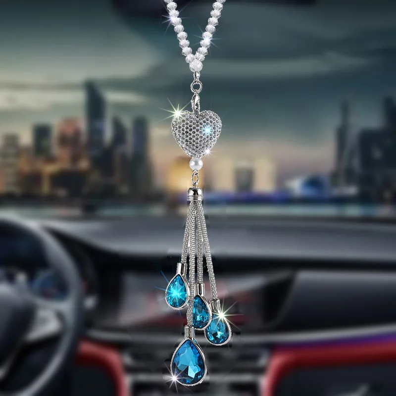 

Car interior decoration pendant car pendant Hand-stitched Car For Ford Fiesta ST 2013 2014 2015 2016 2017 2018