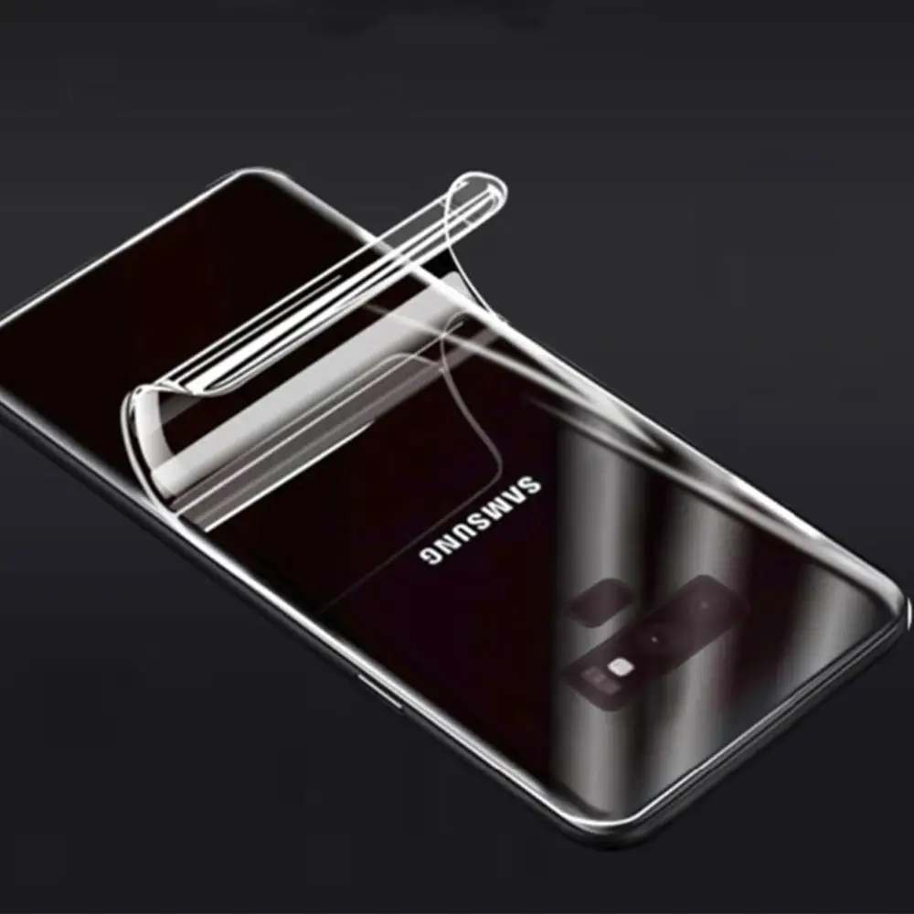 

6D Soft Back Protective Hydrogel Film For Samsung Galaxy A50 A70 A60 A30 A40 A7 A8 2018 Note 8 9 TPU Screen Protector Rear Film