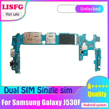 

Replacement 100% Unlocked For Samsung Galaxy J5 J530F Motherboard Logic Main Board Dual SIM/Single SIM Card With Full Chips