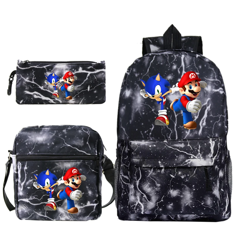 mario and sonic backpack