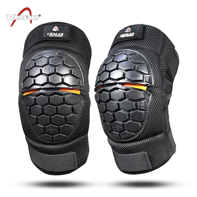 

Summer Riding Motorcycle Kneecap Two-Piece Set Knight Off-road Protective Clothing Four Seasons Windproof Warm Shatter-resistant