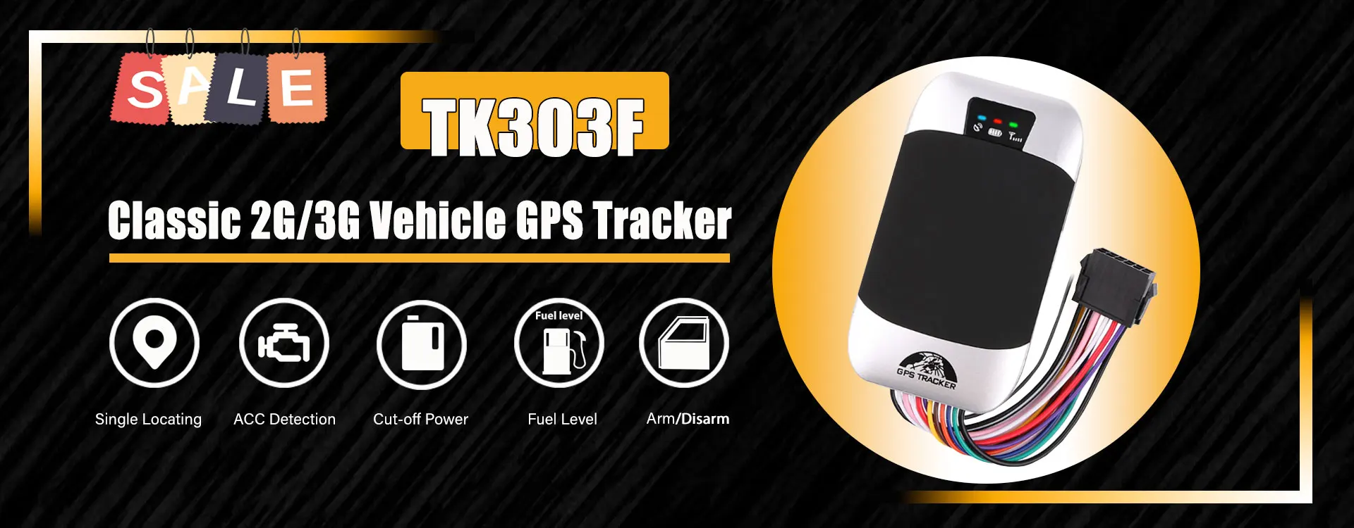 Waterproof GSM GPS GPRS Tracker Locator Car Vehicle Tracking Device Realtime KK 