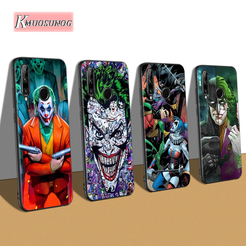 

Black Cover Marvel Joker Batman Back Shell For Huawei P Smart Z Plus 2019 P30 P20 Pro P10 P9 P8 Lite Phone Case