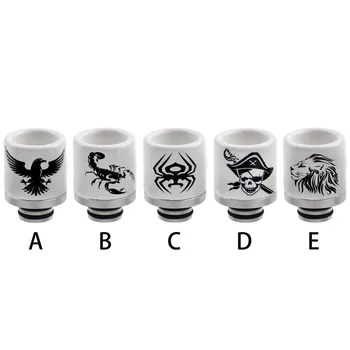 

1PC 510 ceramic Drip Tip Electronic Cigarette Mouthpiece For for Kayfun Prime Nite DLC MTL/Prime V3 V4 Lite Plus Five Pawns