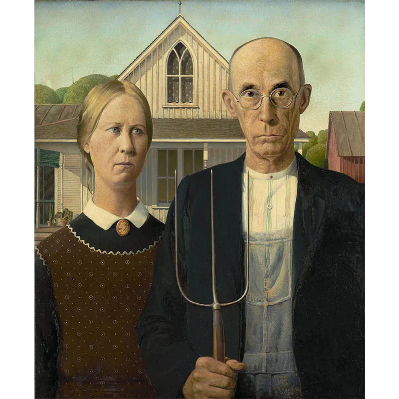 YH057'-American Gothic