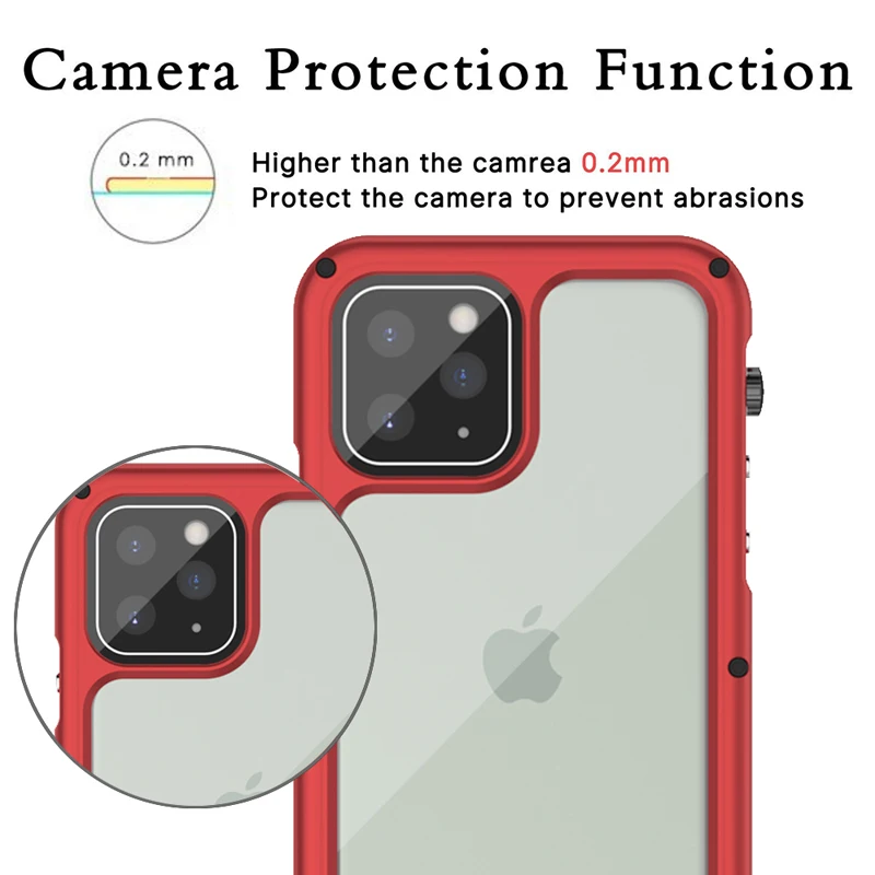 Водонепроницаемый металлический чехол для мобильного телефона, для iphone x xr xs max 11 pro max чехол для телефона s, модная защита от падения и пыли