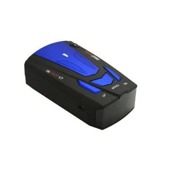 

Practical 360 Degrees Car Radar Detector 16 Band Voice Alert Laser V7 Security Speed Radar Detector Laser LED Display Hot