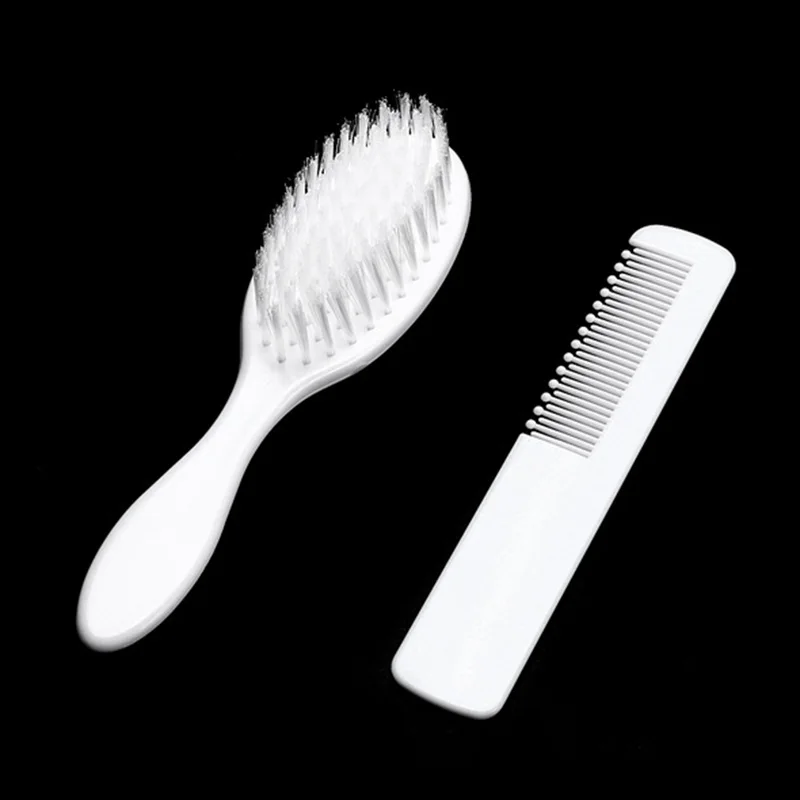Soft Baby Comb&Brush 2pcs/set Infant Hair Brush Newborn Grooming Care