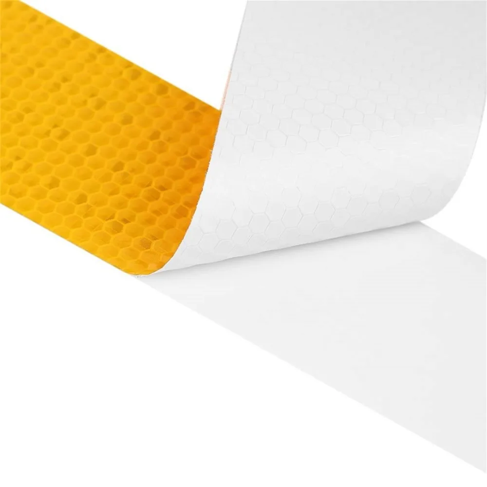 Universal Fluorescent Super Reflective Adhesive Strips School Bus Safety Warning Tape Car Conspicuity Stickers