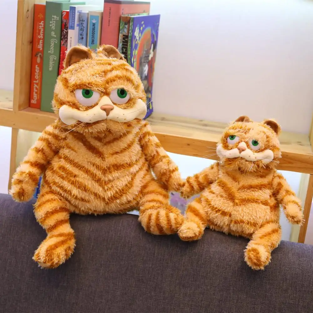 Новинка 1 шт. 30 см/45 см милая плюшевая кукла с толстым котом Kawaii мягкие плюшевые