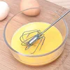 Manual Egg Beater Semi-automatic Mixer Cooking Stainless Steel Whisk for Cooking Cream Stirring Kitchen Tools Baking Accessories ► Photo 2/6