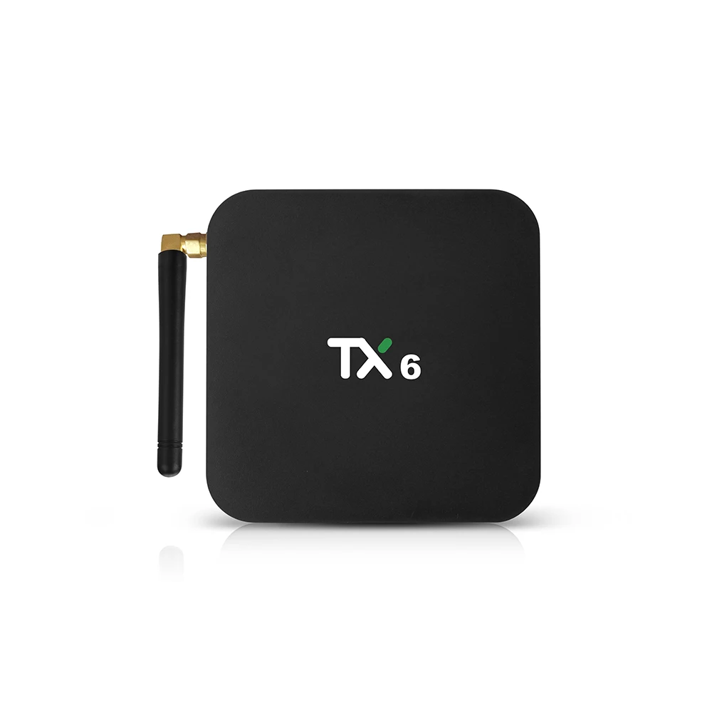 ТВ приставка TX6 Android 9 0 Allwinner H6 Четырехъядерный 4 ГБ ОЗУ 64 Гб ПЗУ 32 4K 2 4G/5 ГГц двойной
