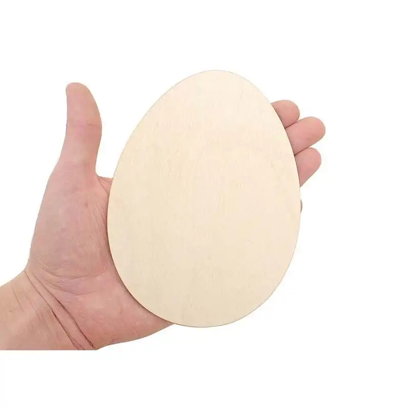 

Wooden Easter Egg (15cm) Shape, Wood Blanks, Wood Egg, Wooden craft supplies, wooden cutout 0894