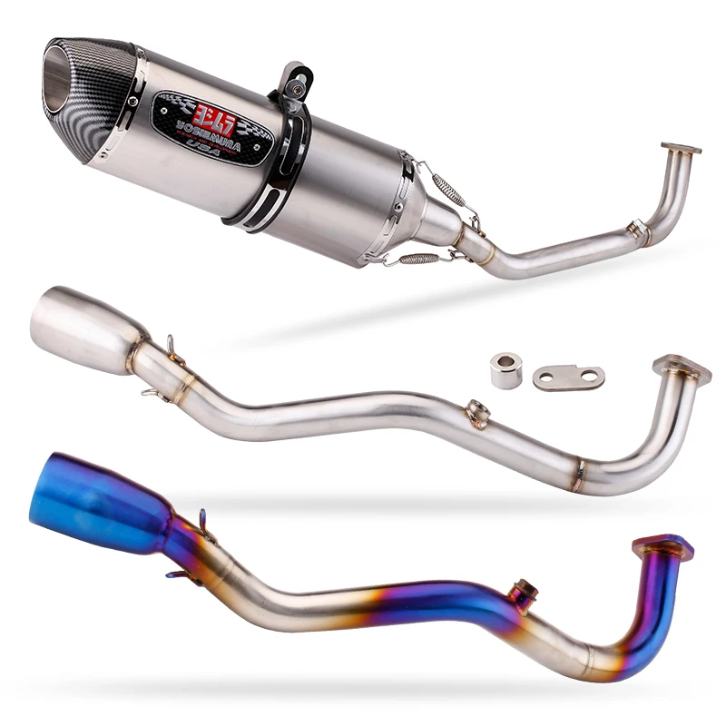Nmax 125 155 Slip On Silenziatore Di Scarico Moto Sistema Completo Yoshimura R77 Escape Moto Pipe Per Yamaha Nmax125 Nmax155 2020 2021