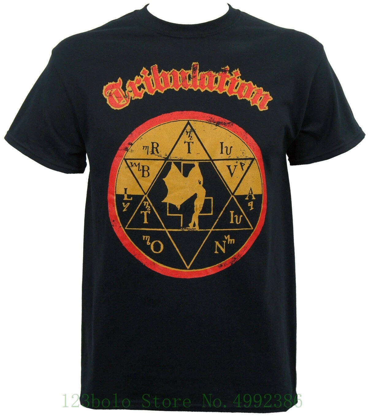 

Authentic Tribulation Band Sabbath Death Metal T Shirt S M L Xl 2xl New White T Shirts Man Black Couple