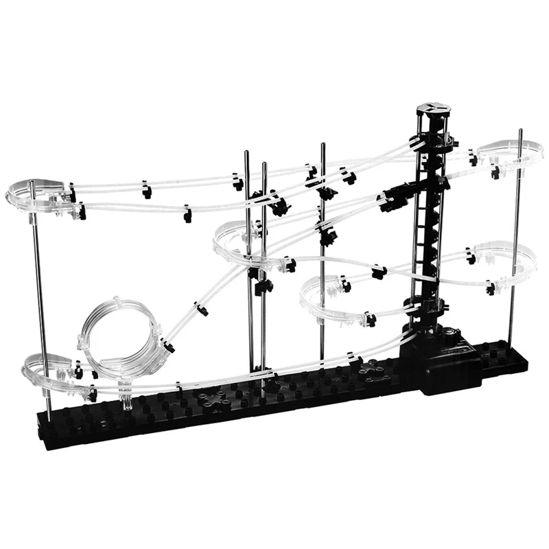 

Space Rail Level 1 Diy Educational Toys For Kids Physics Space Ball Rollercoaster Powered Elevator 5000Mm Model Building Kits