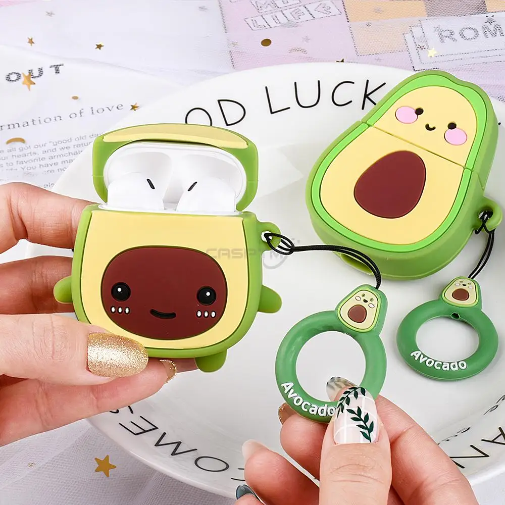 

Wireless Bluetooth Earphone Case For Airpod Case Cover Charging Headphone Box Cute Silicone Case For Airpods With Hooks