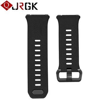 

JRGK Silicone Replacement Wrist Strap For Ionic Wristband Straps High Quality Smart Watch Band Accessories Color Replace Strap