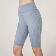 Эластичные женские шорты для йоги с высокой талией, спортивные леггинсы, Леггинсы с карманами для тренировок, фитнеса, спорта, спортзала, бега, йоги, спортивные шорты