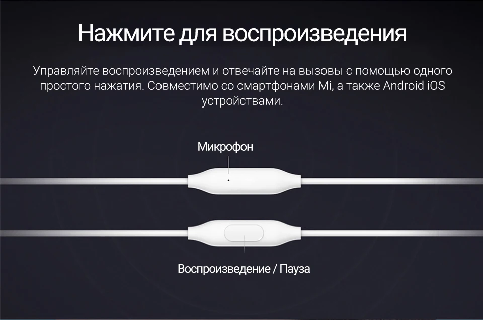 Наушники Mi In-Ear Headphones Basic