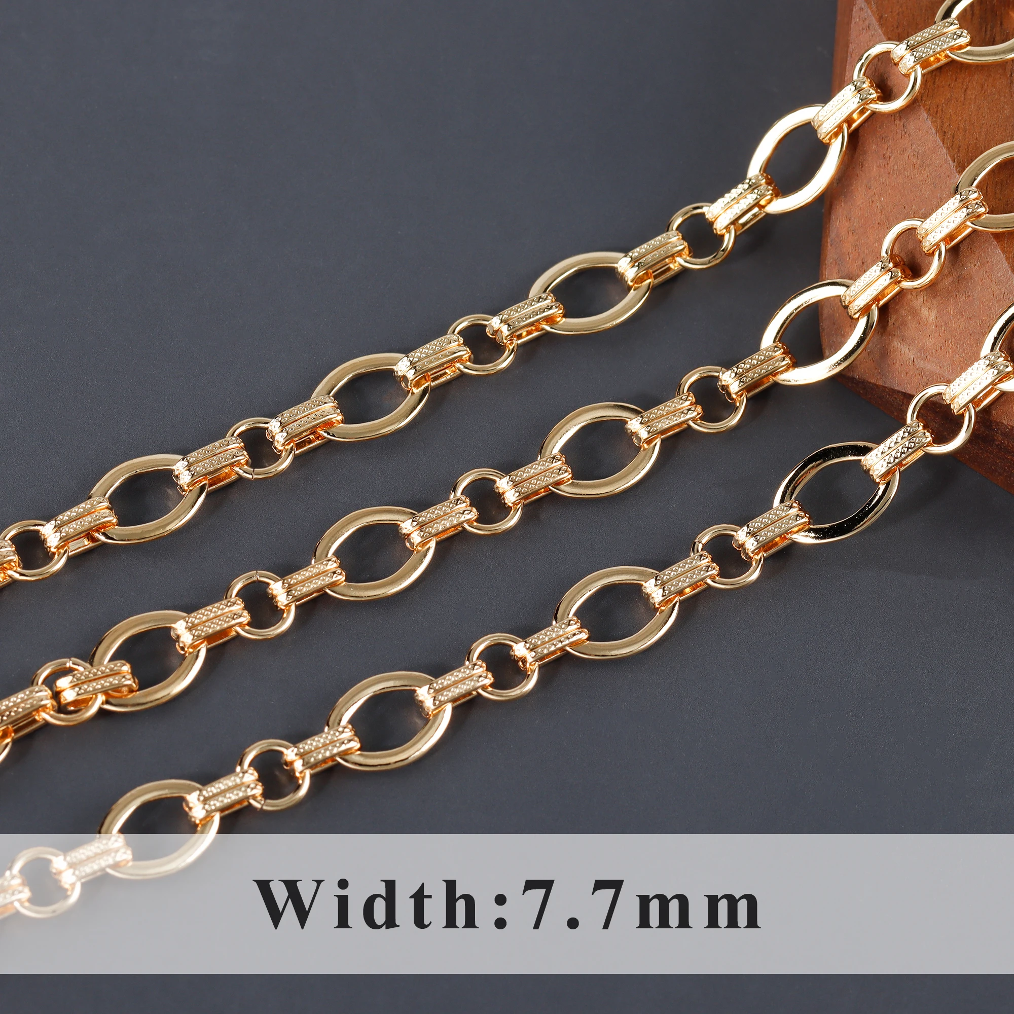 Gold Plated Chain Jewelry Making  18k Gold Chain Jewelry Making - 18k Gold  Plated - Aliexpress