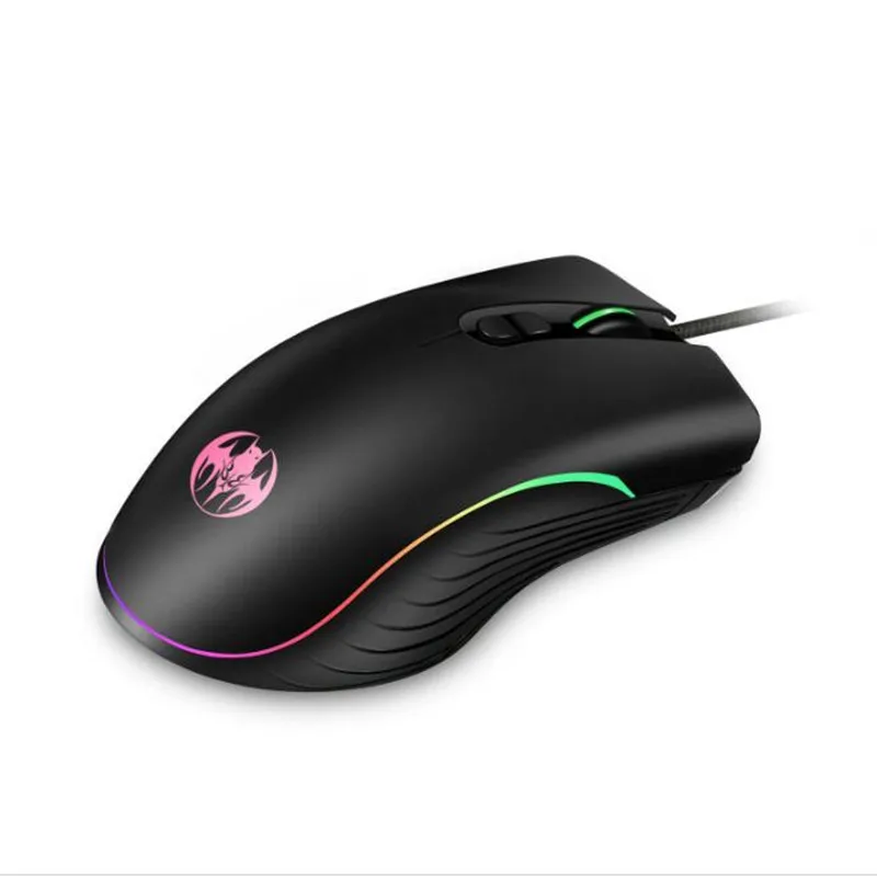 Проводная игровая мышь RGB marquee USB программируемая Макросъемка 7D 4800 dpi игровая мышь для win8 10 32 бит IOS