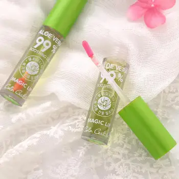 

Aloe Vera Lipgloss Moisturizing Lipstick Magic Color Color Moisture Change Protection Lipgloss MKH4355 Temperature J9U0