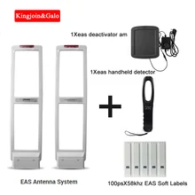 Антенна безопасности одежды AM EAS противоугонная система с мягкой этикеткой и деактиватором и портативным частотным тестером весы