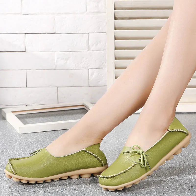 Женская Весенняя обувь на платформе женские мокасины низком каблуке Zapatos de Mujer
